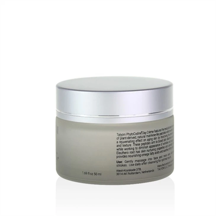 Glass Cosmetic Face Cream Container